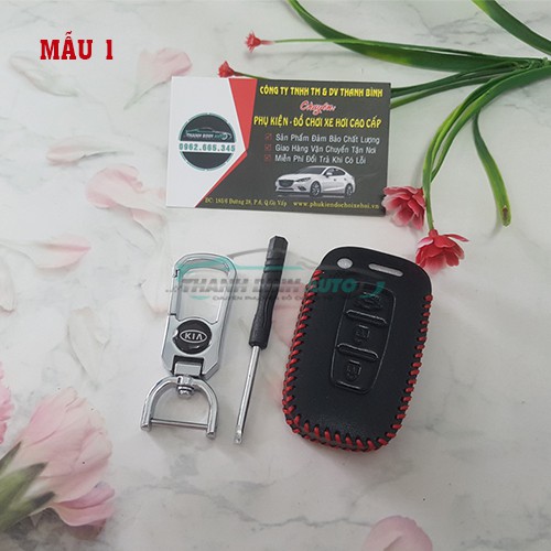 Móc Treo Chìa Khóa Bao Da Cao Cấp Xe Kia Morning - Thanh Bình Auto