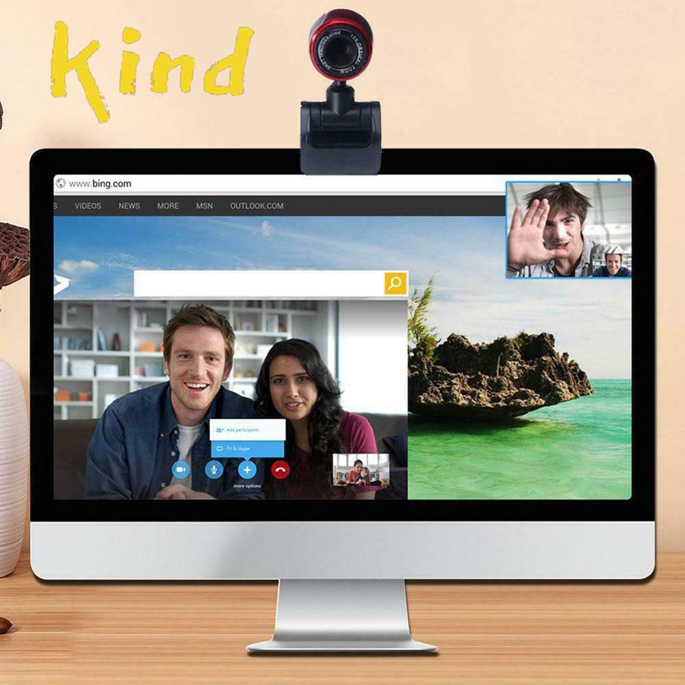 Webcam Usb 2.0 Kèm Mic Cho Máy Tính | BigBuy360 - bigbuy360.vn