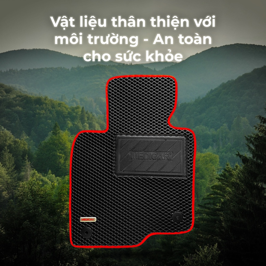 Thảm lót sàn ô tô Medicar xe HONDA CITY L (CITY TOP) (2019 - Hiện tại) - chống nước, không mùi, ngăn bụi bẩn