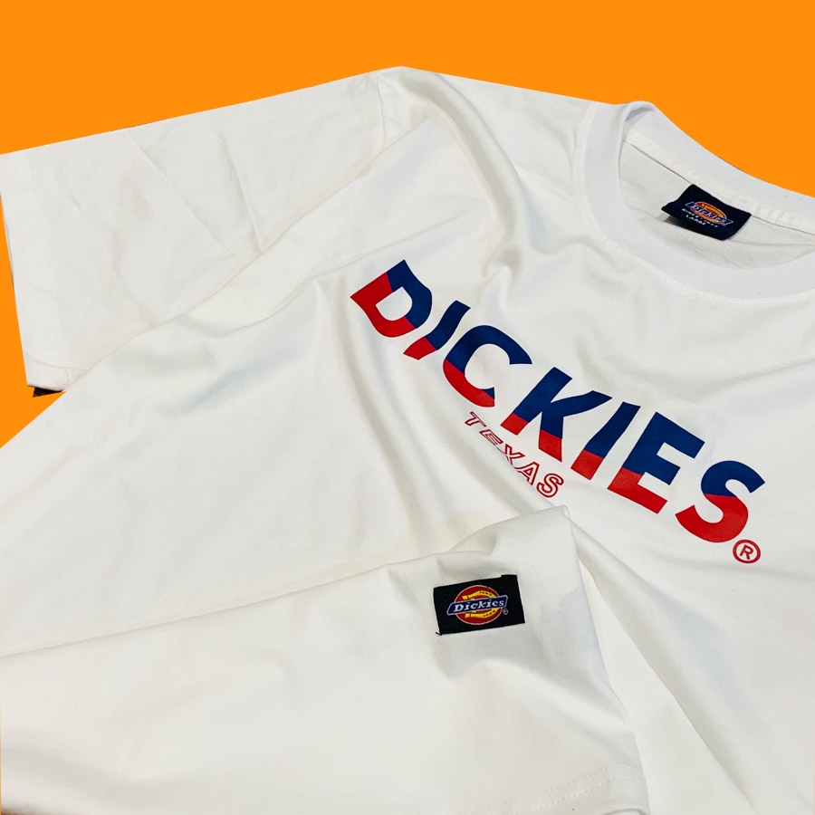 Áo thun Dickies - Teeshirt Dickies Original - Đen &amp; Trắng - Unisex nam nữ.