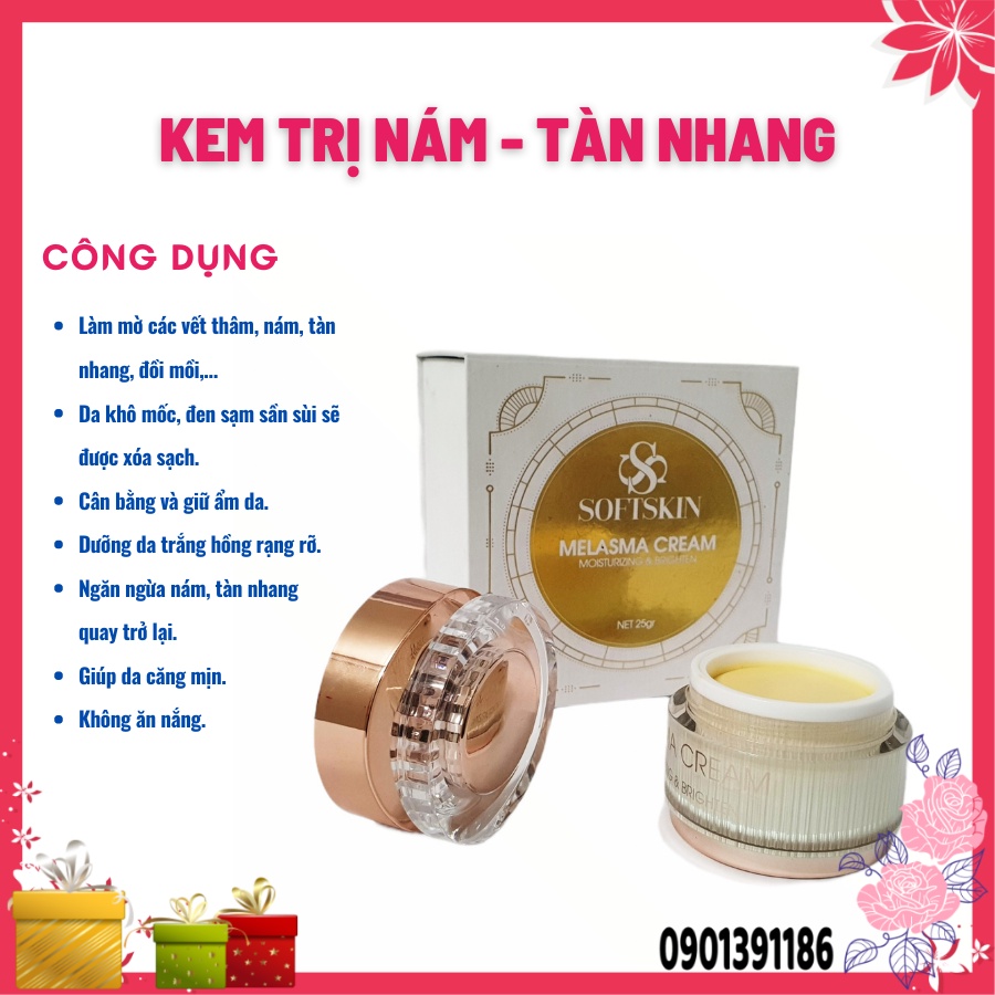 Kem Dưỡng Da Nám Softskin