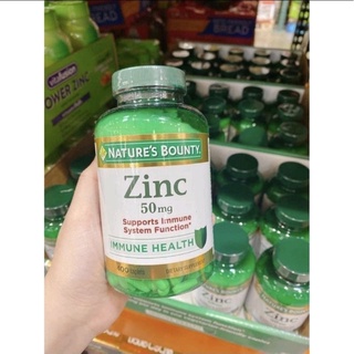 Nature’s Bounty Zinc 50mg 400 viên hàng Mỹ