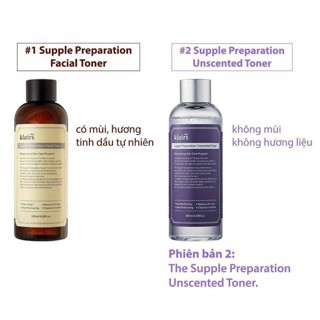 Nước Hoa Hồng Klairs Supple Preparation Facial Toner