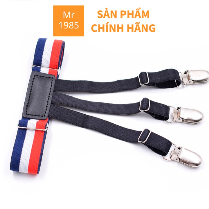 1 CẶP Kẹp Garter cố định áo sơ mi hàng chuẩn chắc chắn Mr1985 Đàn Ông Phải Thế