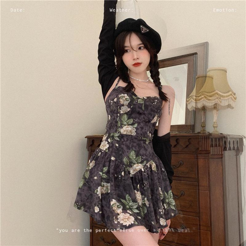 COZOK Set đầm ôm eo + áo khoác cardigan tay dài thời trang cho nữ