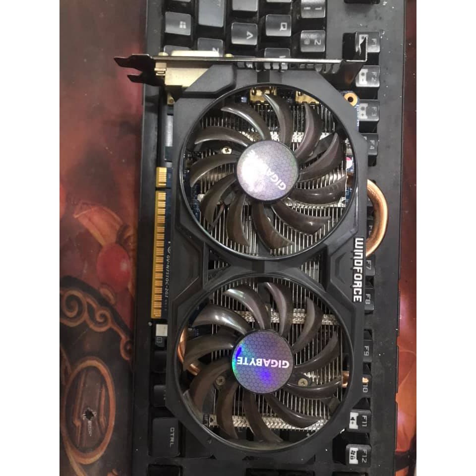 Card màn hình GIGABYTE GeForce GTX 750Ti 2GB