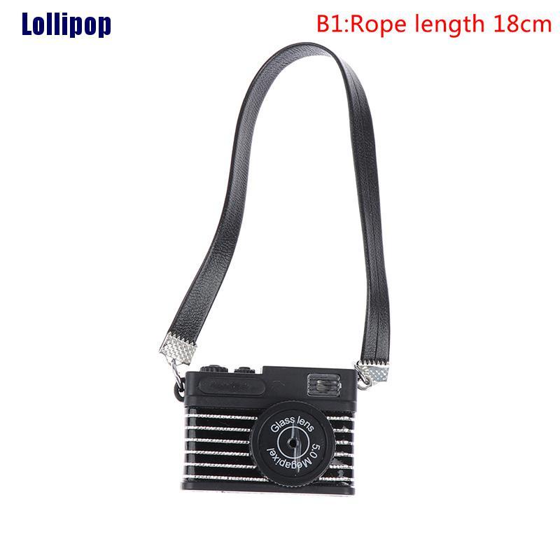 Mô hình máy ảnh mini tỉ lệ 1:12 dành cho nhà búp bê phong cách