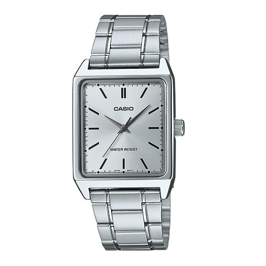 Đồng hồ nam dây thép không gỉ Casio MTP-V007D-7E chính hãng