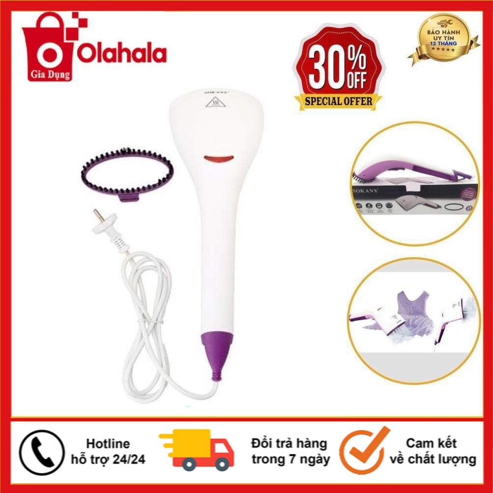 Bàn Ủi Hơi Nước Cầm Tay Sokany Garment YG 868A, Chăm Sóc Quần Áo, Tiện Dụng, Nhỏ Gọn, Bảo Hành 6 Tháng