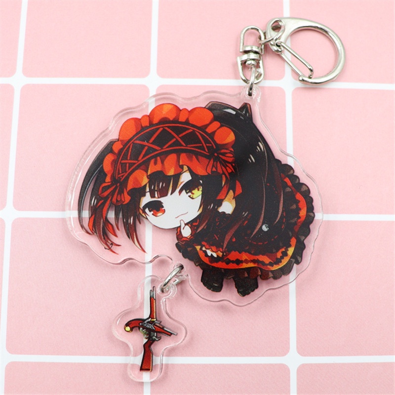 Móc khóa mica anime Kurumi - Date a live DAL