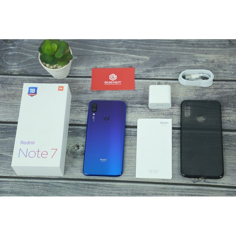 Điện thoại Xiaomi Redmi Note 7 Pro-máy mới full box - cam kết chính hãng - bảo hành 12 tháng