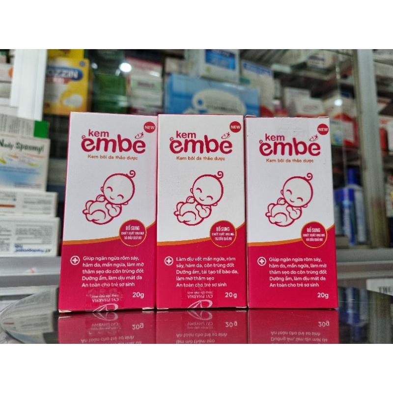 Kem Bôi Da Thảo Dược Em Bé 20g