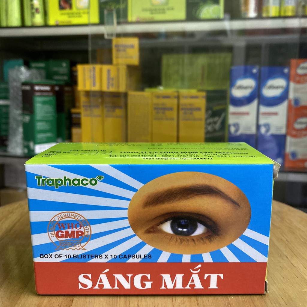 Sáng mắt  hộp 100 viên