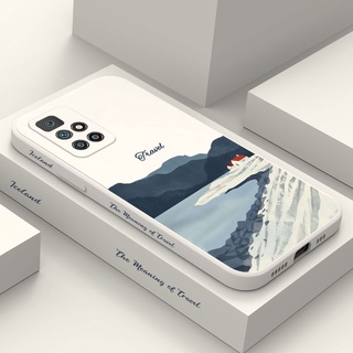 Ốp Điện Thoại Làm Đẹp Iceland Sáng Tạo Cho Xiaomi Redmi 15 15C 14C 13C 12 10 10C 5G 4G 2022 Vỏ Silicon Lỏng Bên Họa Tiết