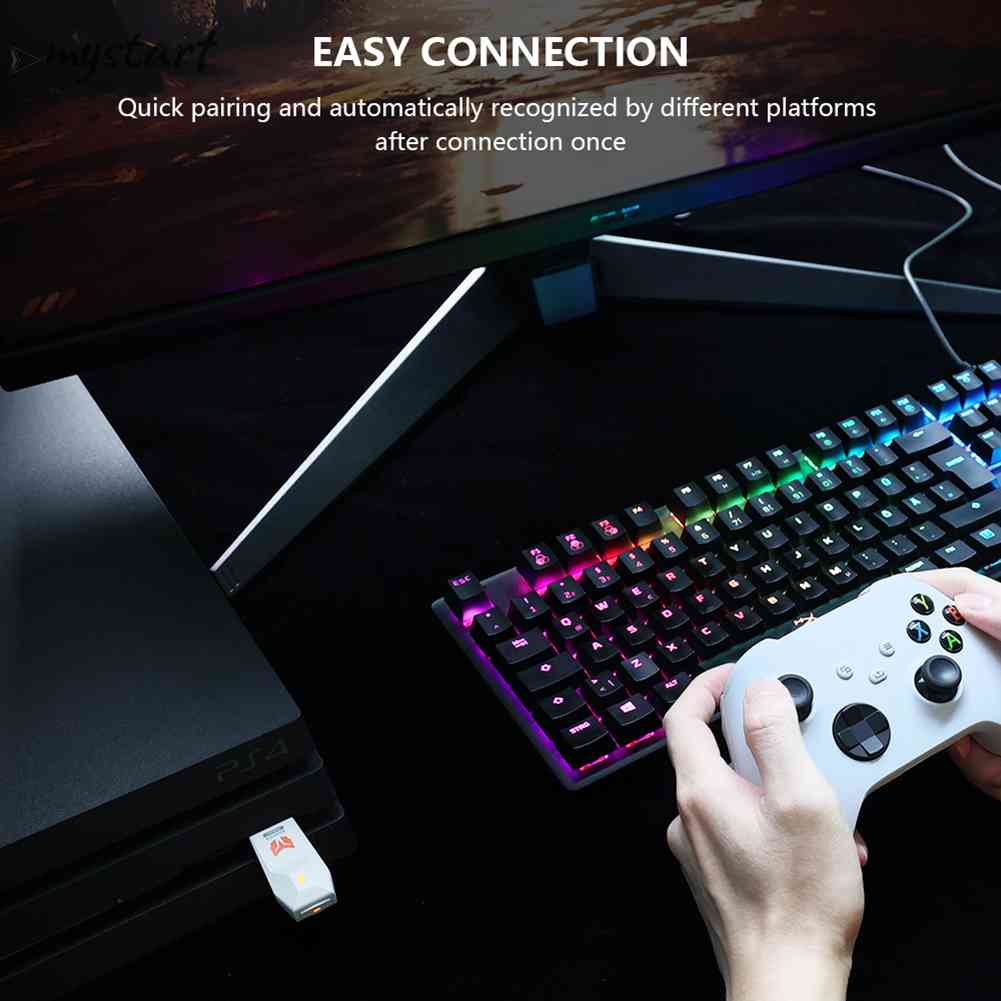 Bộ Chuyển Đổi Không Dây USB BIGBIG WON R100 Cho Windows Switch PS4 PS5 XBOX One S