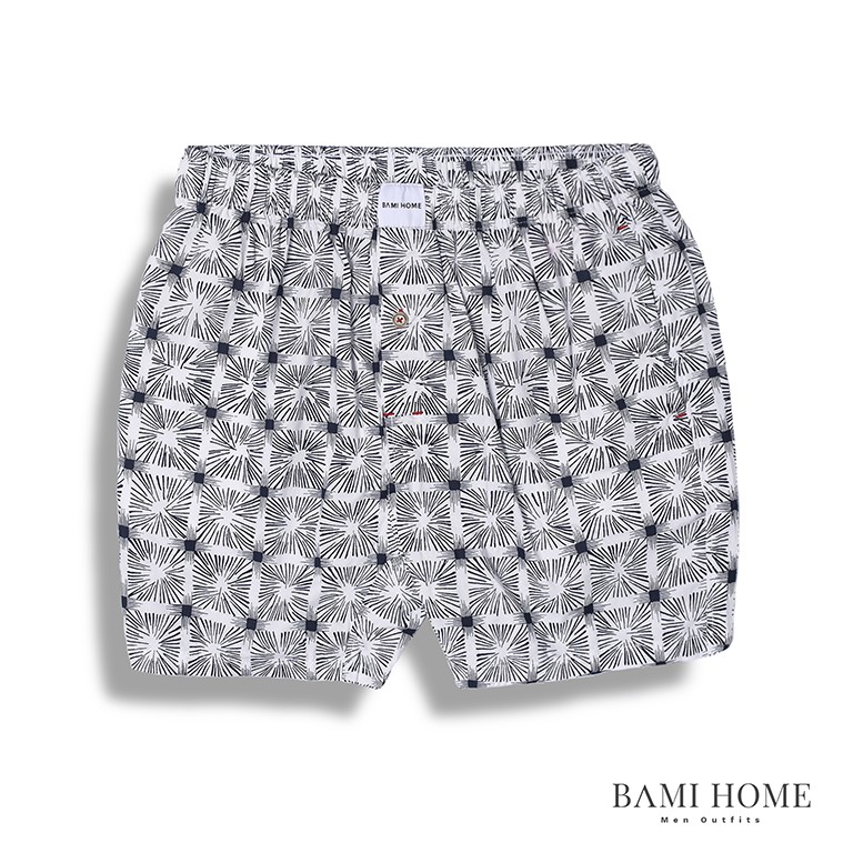Quần short đùi mặc ngủ, mặc nhà BAMI HOME có túi tiện lợi đa dạng họa tiết QNCT1- 56 | BigBuy360 - bigbuy360.vn