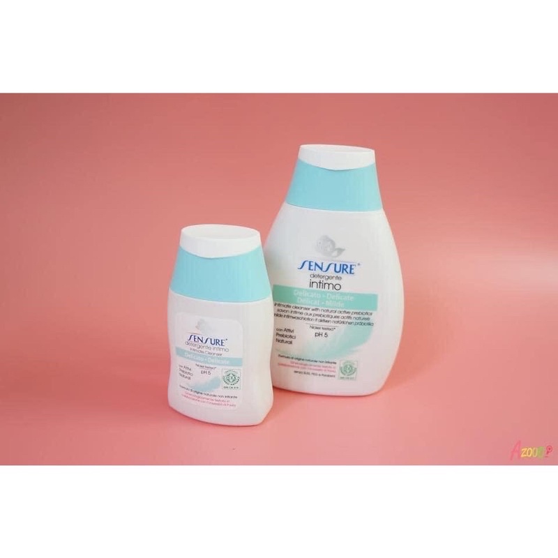 DUNG DỊCH VỆ SINH PHỤ NỮ CHIẾT XUẤT 100% THIÊN NHIÊN SENSURE' CỦA Ý