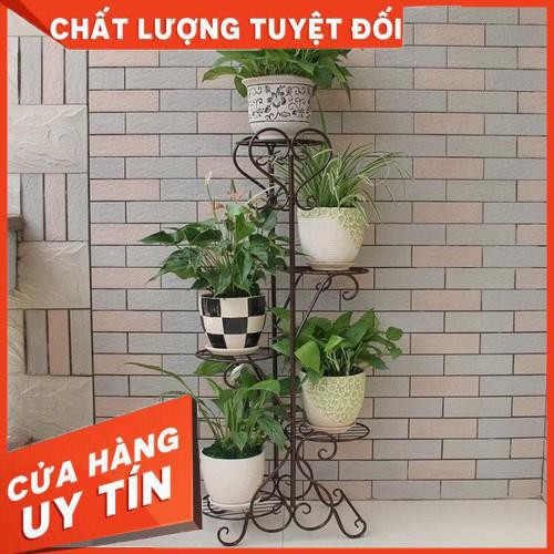 KỆ ĐỂ CHẬU HOA CÂY CẢNH 4 TẦNG