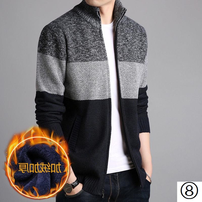 Áo Khoác Cardigan Len Dệt Kim Lót Nhung Dày Kiểu Mới Thời Trang Xuân Thu 2022
