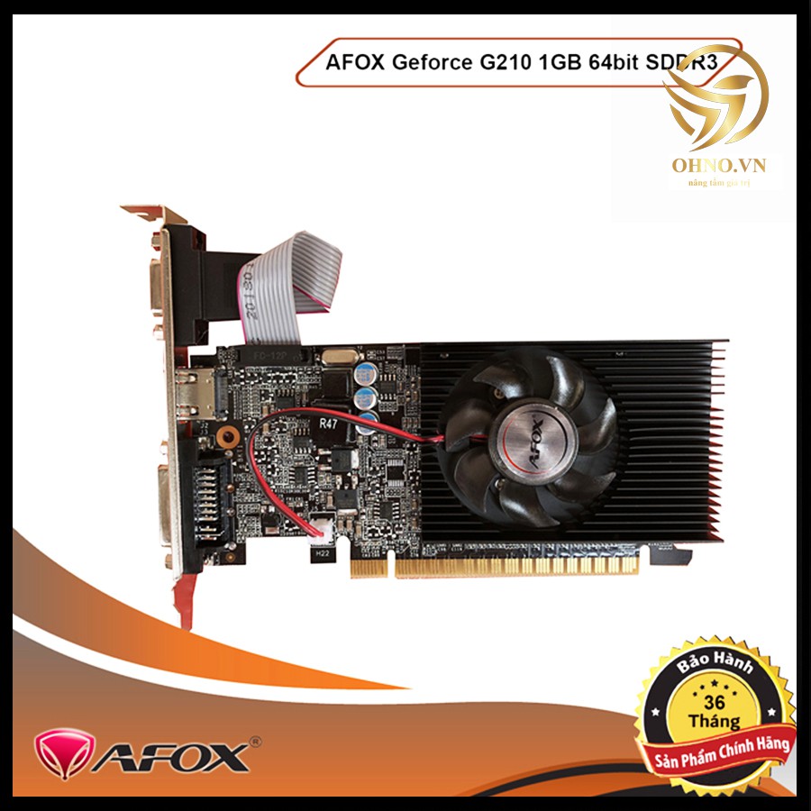 Card Màn Hình VGA AFOX G210 Card Độ Họa 1G Rời Cho Máy Tính PC - OHNO VIỆT NAM | BigBuy360 - bigbuy360.vn