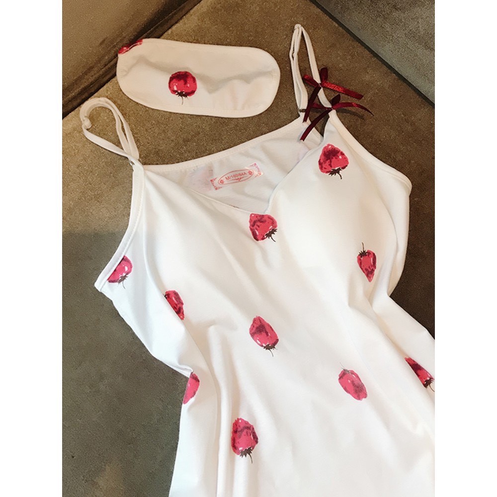 Váy Nữ ❤️FREESHIP❤️ Váy Hai Dây Gợi Cảm Sexy Có Đệm Ngực Đuôi Váy Xếp Ly ( tặng kèm bịt mắt ) mẫu DAY2