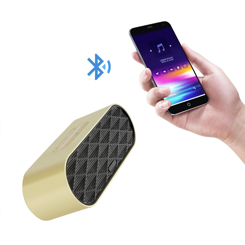 Loa Bluetooth Không Dây Âm Siêu Trầm Có Mic