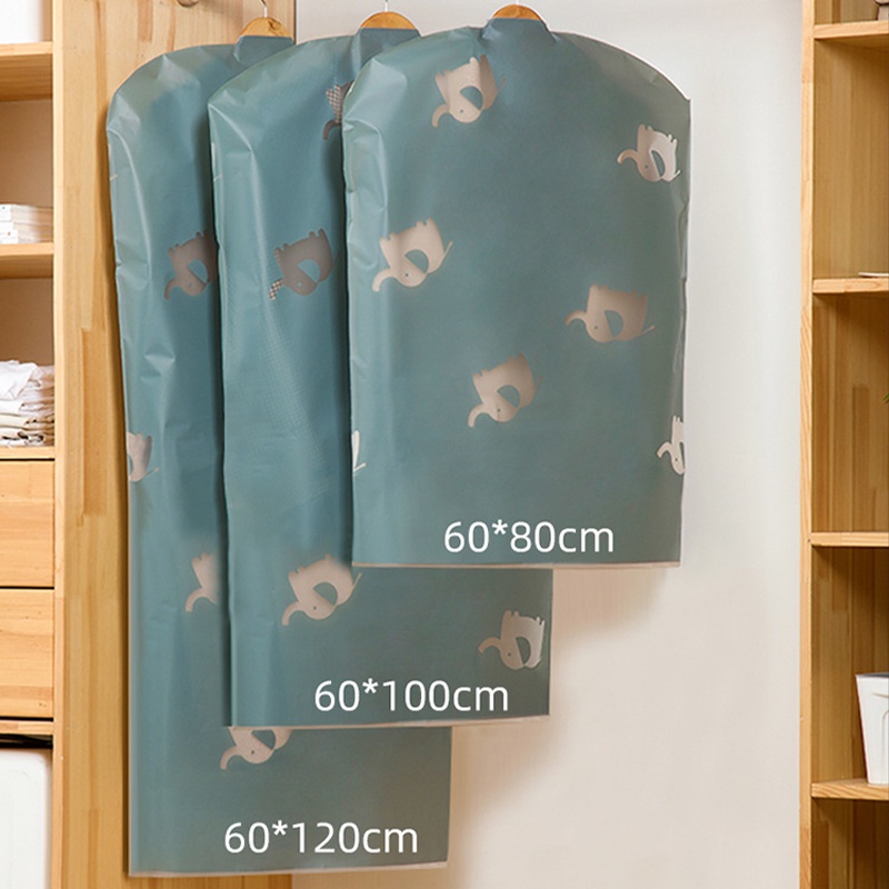 Túi Nhựa Bọc Quần Áo Chống Bụi Bẩn 60 * 120cm Ốp