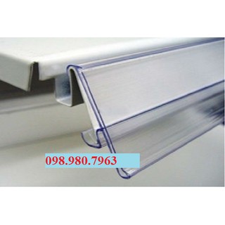 Nẹp nhựa siêu thị, Nẹp móc chữ C.