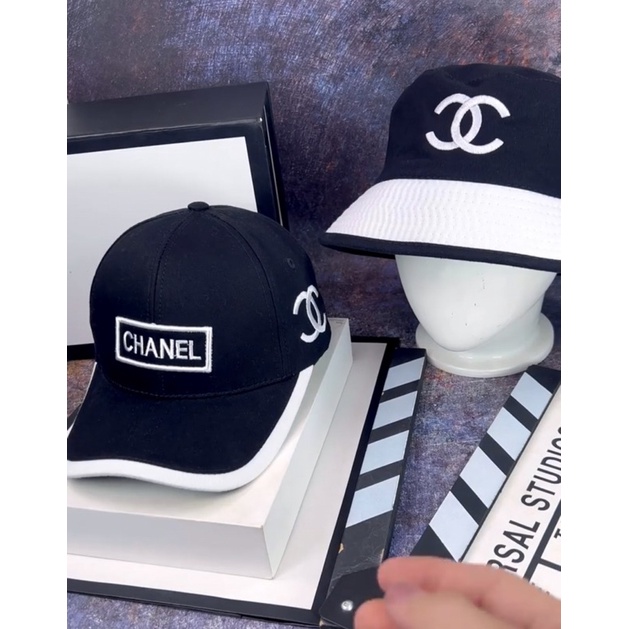 Combo 1 Cặp Nón kaki vành - kết cặp đôi năng động thời trang nam nữ đẹp phối màu vành trắng đen