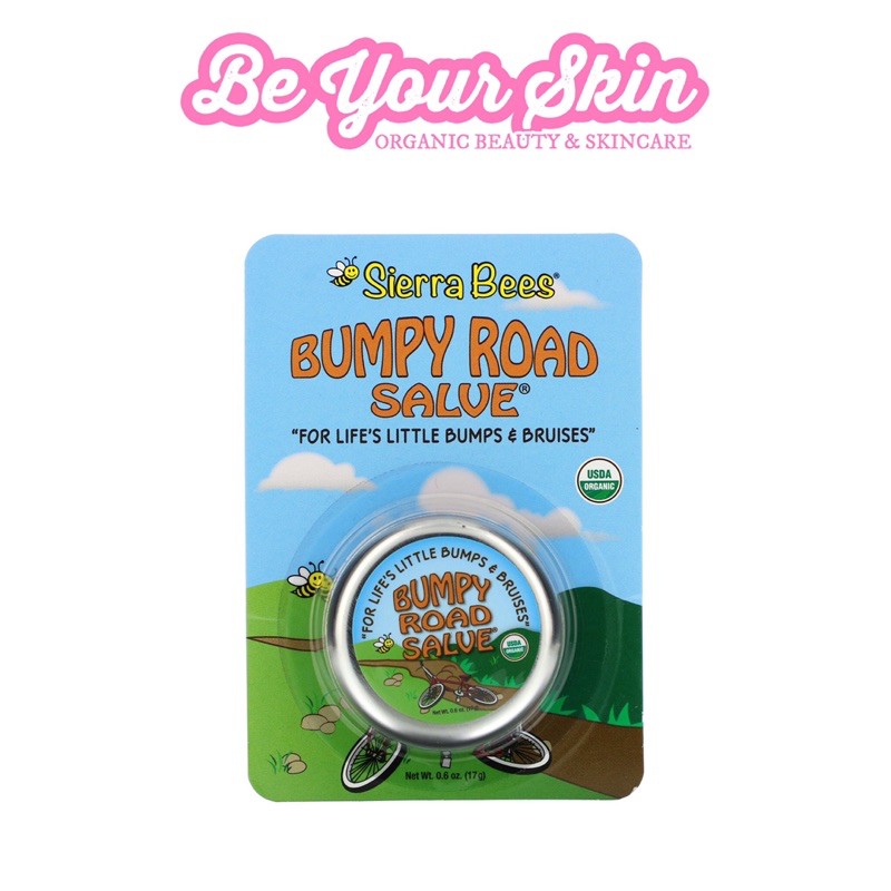 Sáp bôi vết bầm tím, sưng ngứa Sierra Bees Bumpy Road Salve