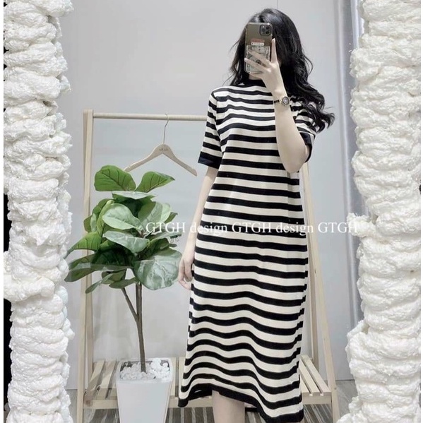 Đầm bầu thời trang MB432 chất Zip freesize từ 45 đến 70kg