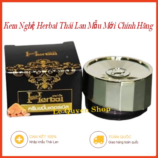 [Hàng chính hãng] Kem nghệ Herbal mẫu mới Thái Lan chính hãng 5gr