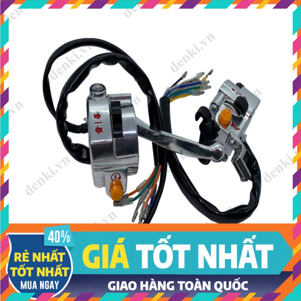 DENKI Bộ Cùm Công Tắc DENKI Xe Cub 82 - Có đề Loại tốt