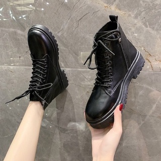 Boot đế răng cưa khoá cạnh kèm ảnh thật