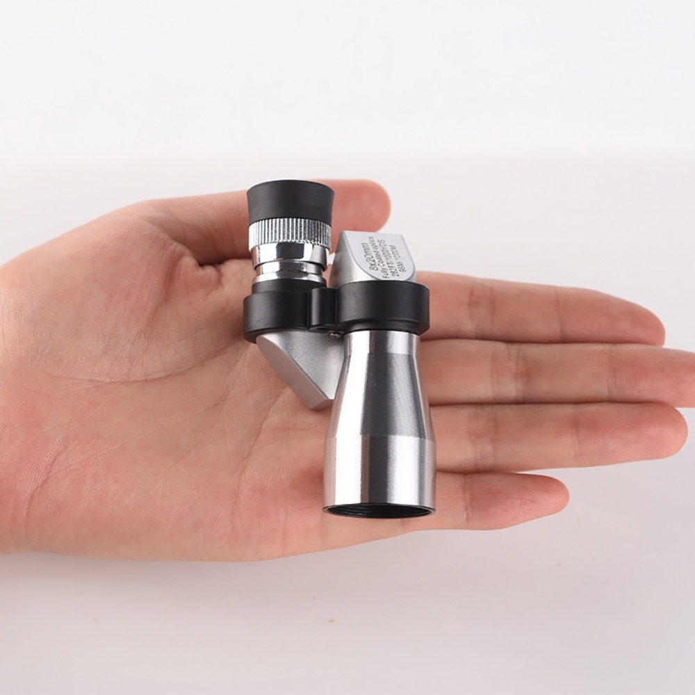 Ống Nhòm Một Mắt Quang Học Không Có Tầm Nhìn Ban Đêm Mini Bỏ Túi Phạm Vi Thu Phong Rộng HD Dùng Khi Cắm Trại Ngoài Trời