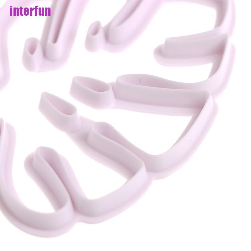 Bộ 4 Khuôn Cắt Bánh Quy Hình Lá Nhiệt Đới