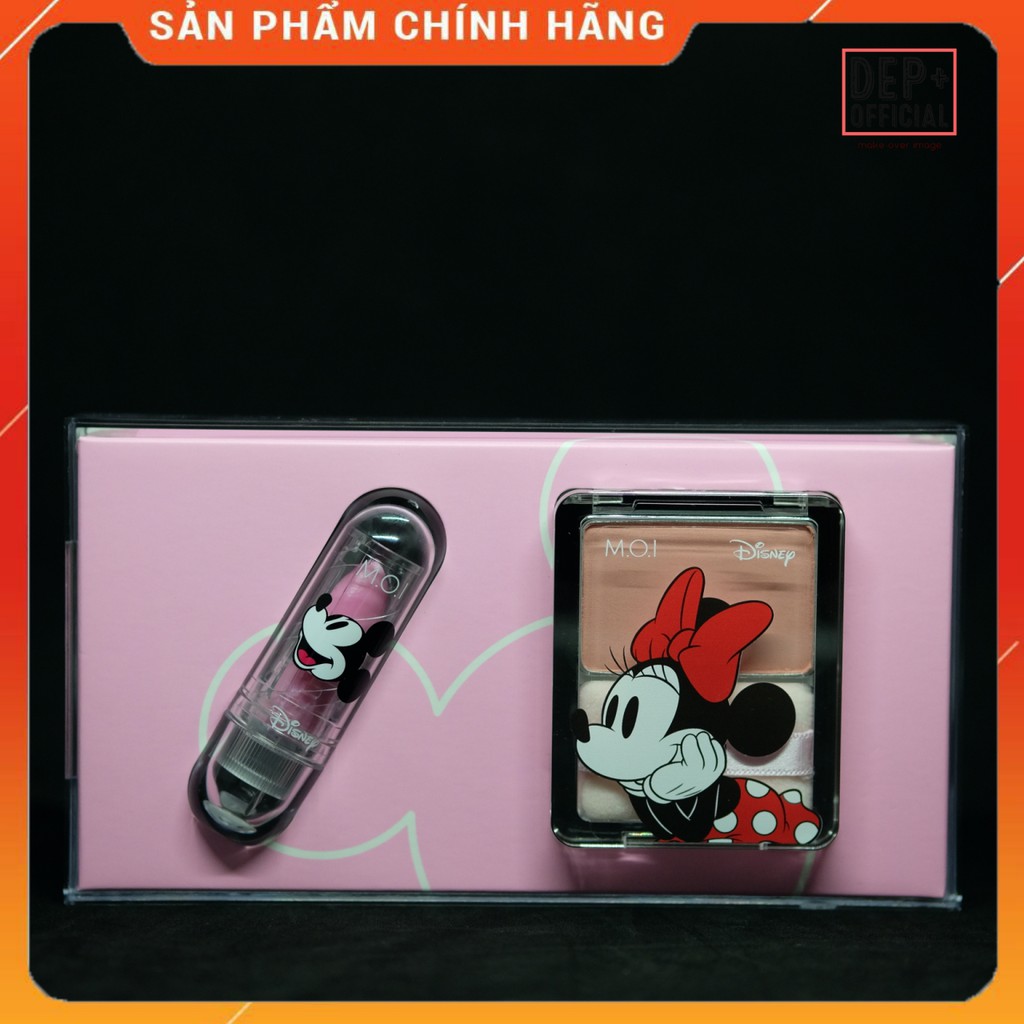 [HÀNG CÓ SÃN] [HÀNG CÓ SÃN] Set Phấn má + Son dưỡng có màu + bao gồm cả túi MICKEY BẢN GIỚI HẠN [Chính hãng 100%] | BigBuy360 - bigbuy360.vn