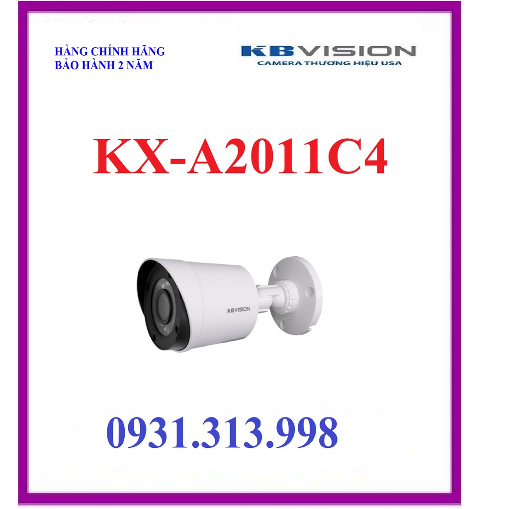 CAMERA KBVISION KX-A2011C4 2.0MP