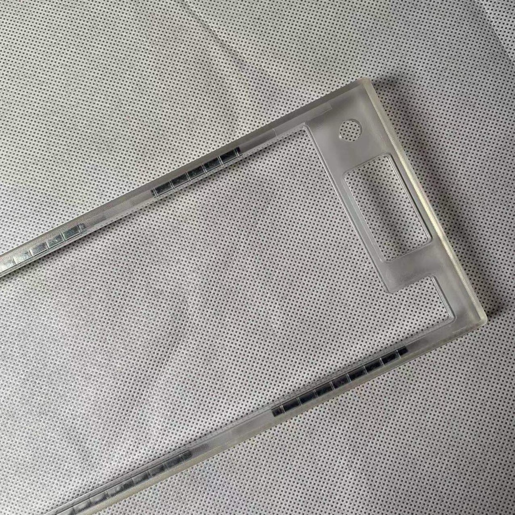 VN66 Kit Mechanical Keyboard White Cover Transparent Frame for Keyboard DIY
