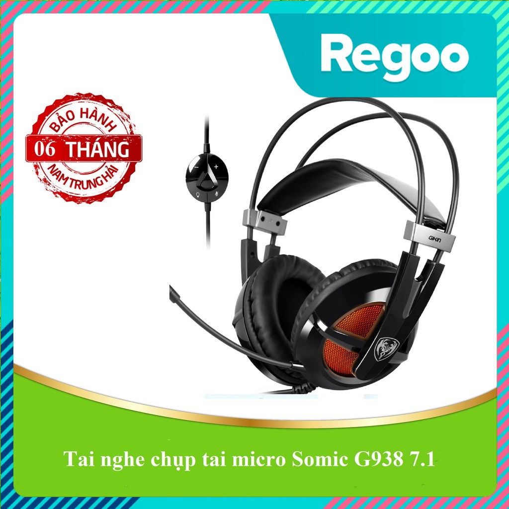 CHÍNH HÃNGTai nghe chụp tai micro Somic G938 7.1