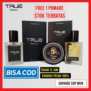 Image of Parfum Pria True Parfum Sauvage EDP Men Eau de Parfum Parfum Laki Parfum Cowok Original Tahan Lama