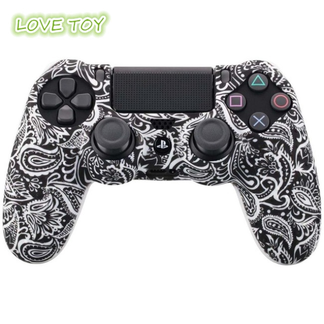 Vỏ Bọc Silicon Họa Tiết Rằn Ri Cho Tay Cầm Chơi Game Sony Ps4 Slim / Pro Dualshock4