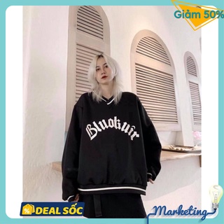 Áo sweater nỉ nam nữ from rộng unisex nỉ bông