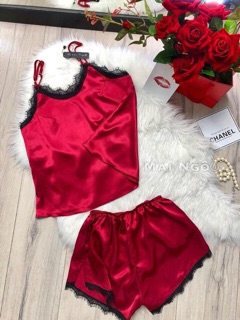 Đồ ngủ phi lụa loại 1 không nhăn