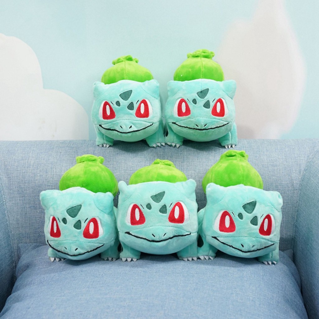 Gấu bông pokemon khởi đầu các phần 13-23cm