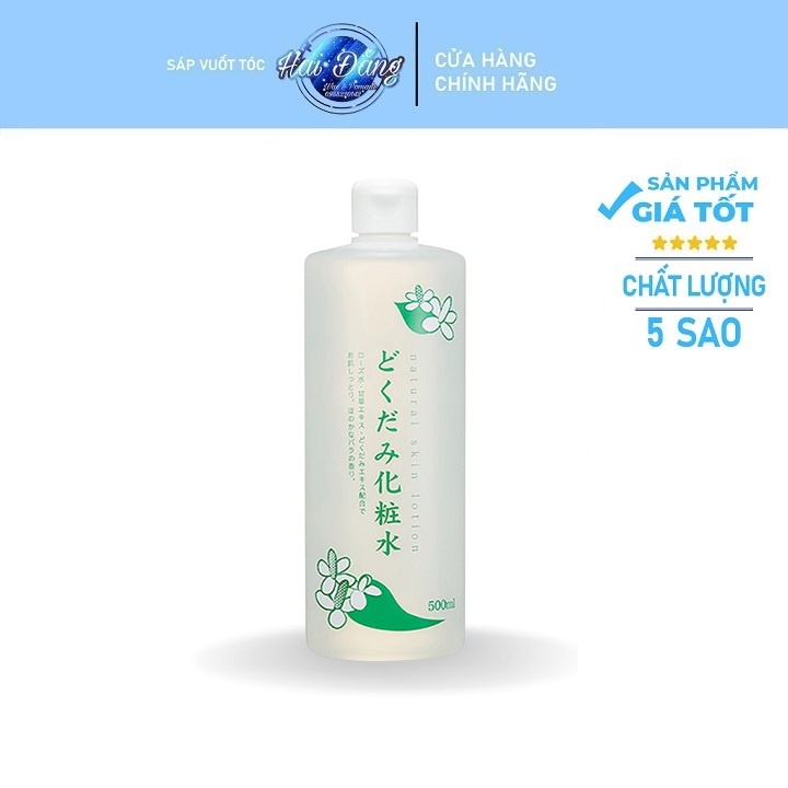 [ Chính Hãng ] Nước hoa hồng diếp cá Dokudami Natural Skin Lotion Nhật Bản 500ml