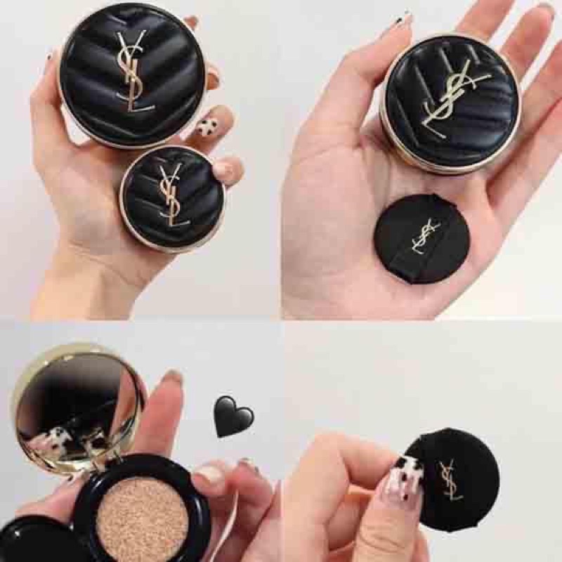 Phấn nước YSL LUMINOUS MATTE CUSHION FOUNDATION vỏ da LIMITED mini 5g