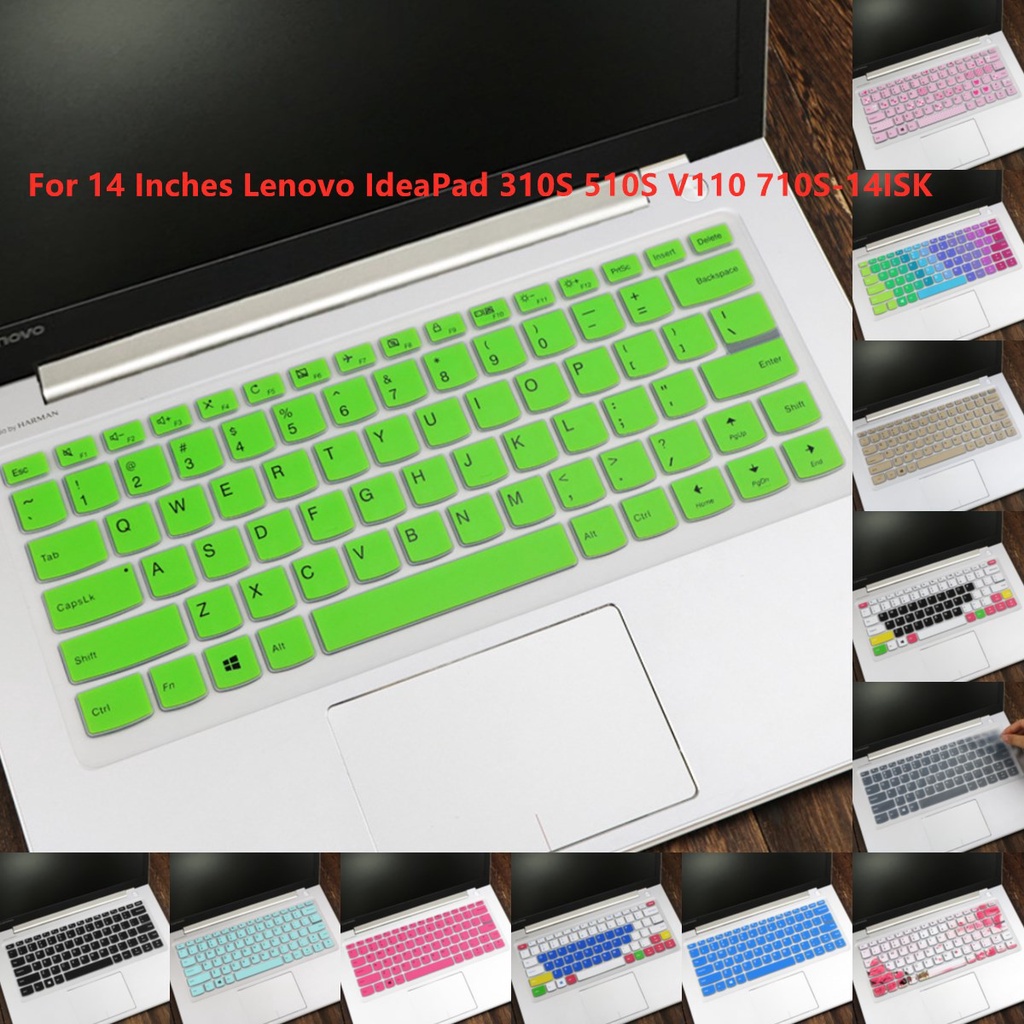 Miếng Dán Bàn Phím Laptop Lenovo Ideapad 310s 510s V110 710s-14isk 14 Inch