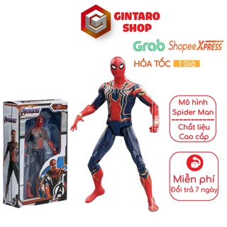 Mô hình Spider Man marvel cao cấp , Đồ chơi mô hình nhân vật người nhện Gintaro Shop