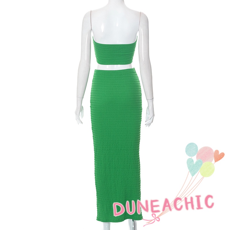 DUNEA Đầm Cúp Ngực Hở Lưng Gợi Cảm Cho Nữ